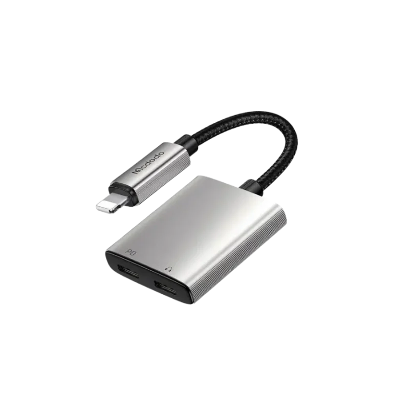 Mcdodo CA-5560 2 in 1 Lightning To Dual Lightning Audio Adapter