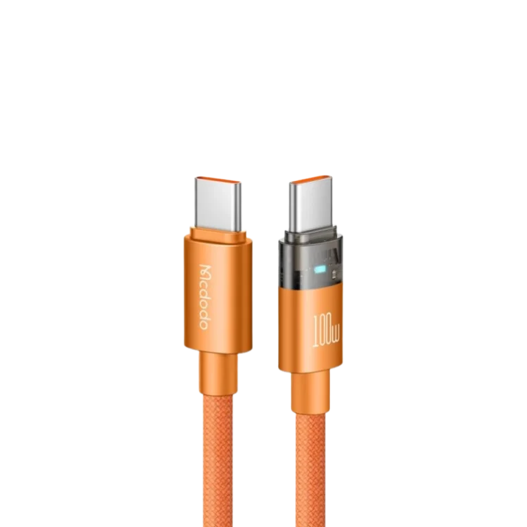 Mcdodo CA-5585 100W Type-C to Type-C Fast Charging Cable with Light