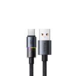 Mcdodo CA-8180 USB-A to Type-C 6A Fast Charging Data Cable with RGB Lights