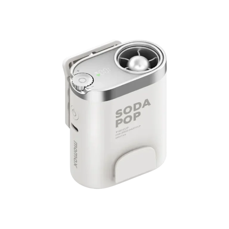 Momax 1° Go Clip High-Speed Waist-Clip Mini Fan