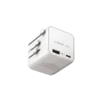 Momax UA29 1-World² 20W Universal 2-Port GaN Travel Adapter