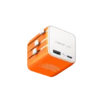 Momax UA29 1-World² 20W Universal 2-Port GaN Travel Adapter