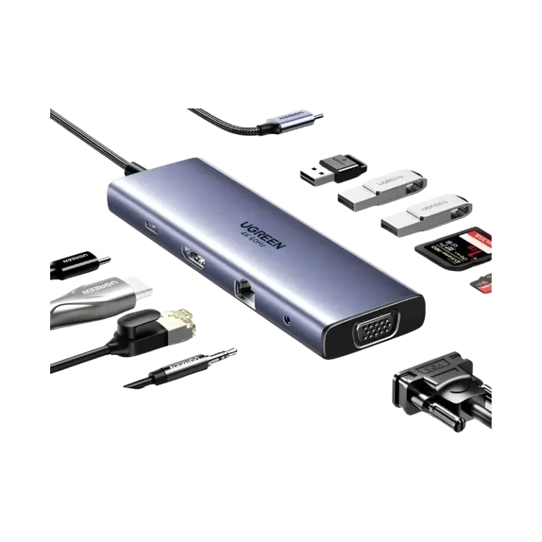 UGREEN CM498 10-IN-1 USB C DOCKING STATION (25043)