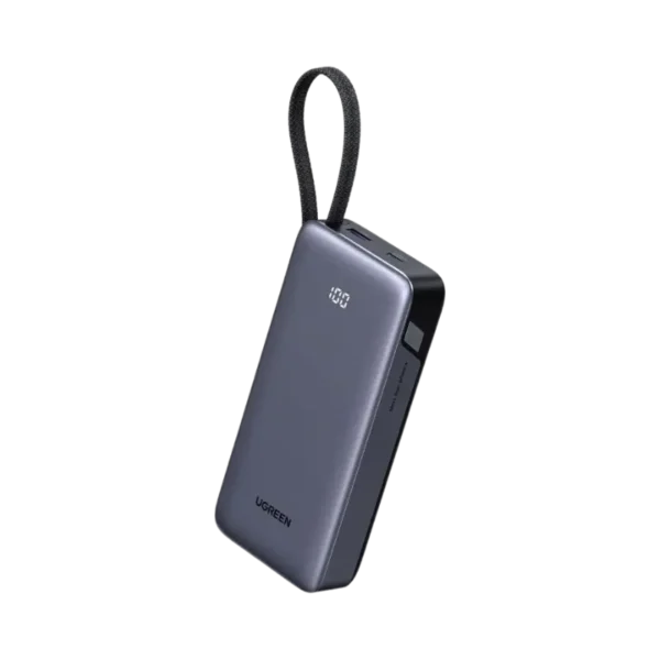 UGREEN PB536 45W 20000mAh Power Bank with Built-in Cable (55988)