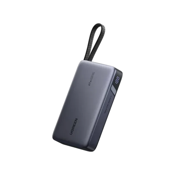 UGREEN PB550 67W 20000mAh Power Bank with Built in Cable (55996)