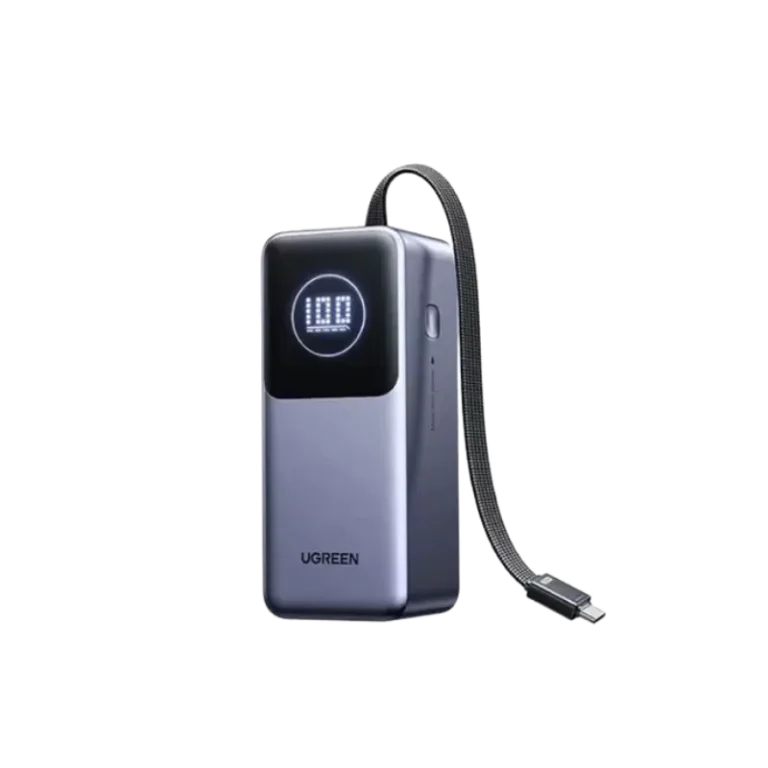 UGREEN PB723 130W 20000mAh Power Bank with Built-in Cable (55365)