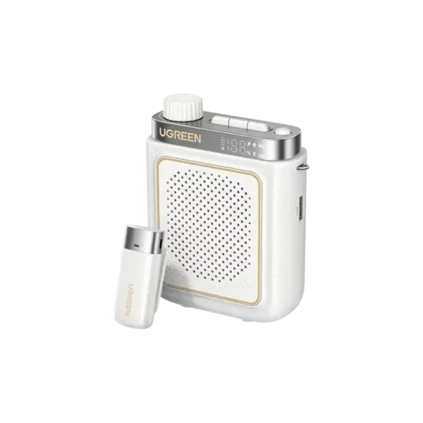 UGREEN V6 Little Bee Portable Megaphone Wireless Lavalier Microphone Edition