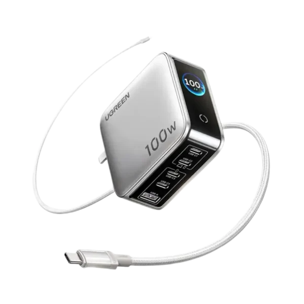 UGREEN X773 Nexode Pro 100W 5-Port Smart Display GaN Charger