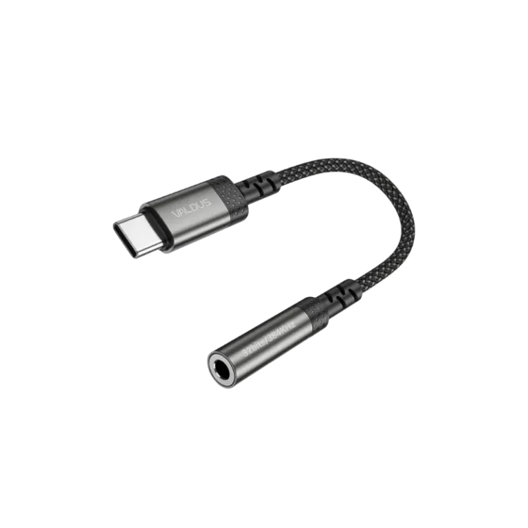VALDUS CS32 USB-C to 3.5mm Audio Adapter