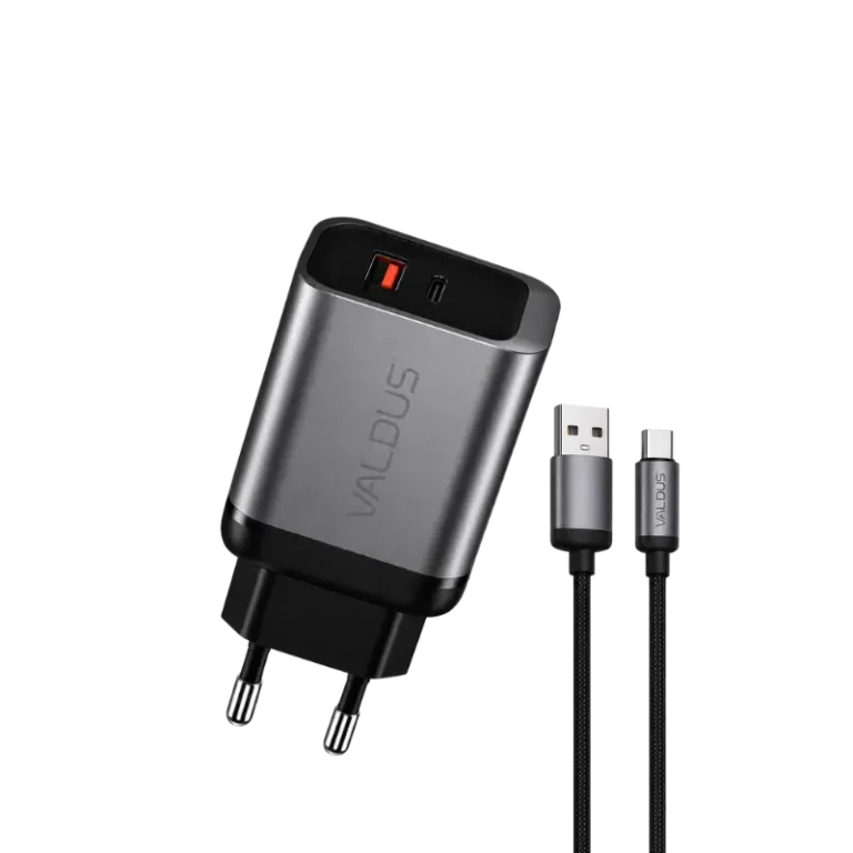 Valdus VL 20U 33W Fast Charger with USB-A to Type-C Cable