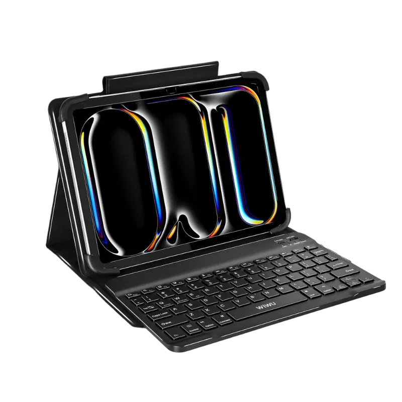 WiWU PU Leather Flip Universal Keyboard Case 9 to 11 inch WiWU PU Leather Flip Universal Keyboard Case 9 to 11 inch