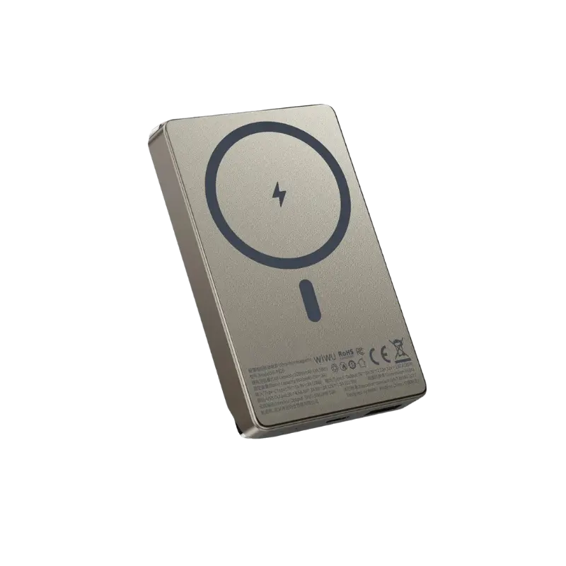 Wiwu Wi-P020 Ultra Thin 15W Magsafe Powerbank 10000mAh Wiwu Wi-P020 Ultra Thin 15W Magsafe Powerbank 10000mAh