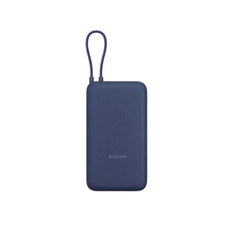 Xiaomi 20000mAh 33W Fast Charging Power Bank with Integrated Cable