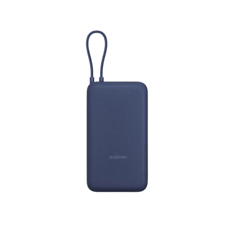 Xiaomi 20000mAh 33W Fast Charging Power Bank with Integrated Cable