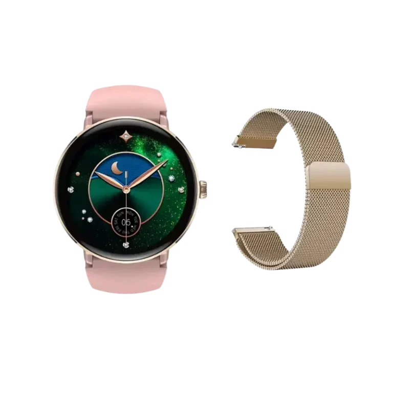 Zeblaze Lily 2 AMOLED Smartwatch with Dual Strap